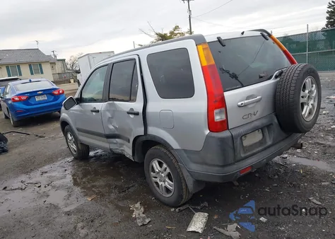 2004 Honda Cr-V Ex z USA, uszkodzony, nr VIN SHSRD78804U243306